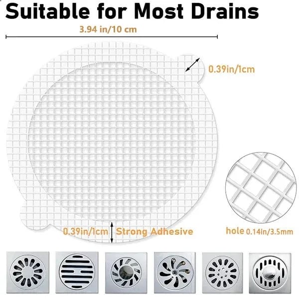 DJIWJDCDA Disposable floor drain sticker
