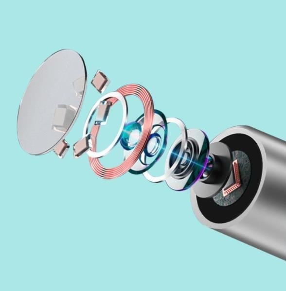 DJIWJDCDA 🔥LAST DAY-50%OFF🔥Clean Earwax-Wi-Fi Visible Wax Removal Spoon, USB 1296P HD Load Otoscope