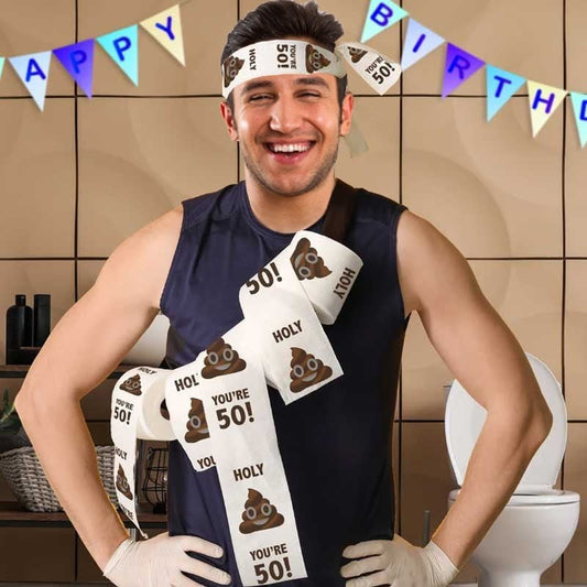 DJIWJDCDA Funny Birthday Rolls