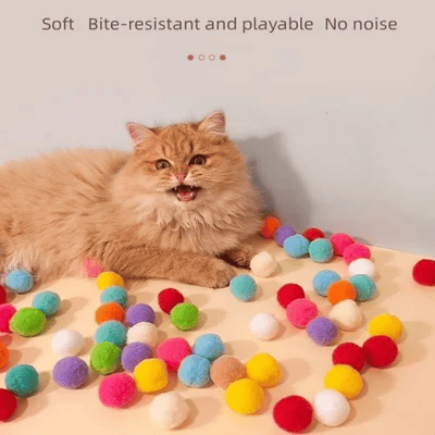 DJIWJDCDA (🔥Last Day Promotion- SAVE 48% OFF) To Spend More Time With Your Pets❤Plush Ball Shooting Gun