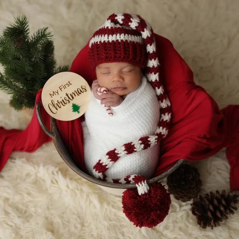 DJIWJDCDA Baby Milestone Sign Set(10PCS)