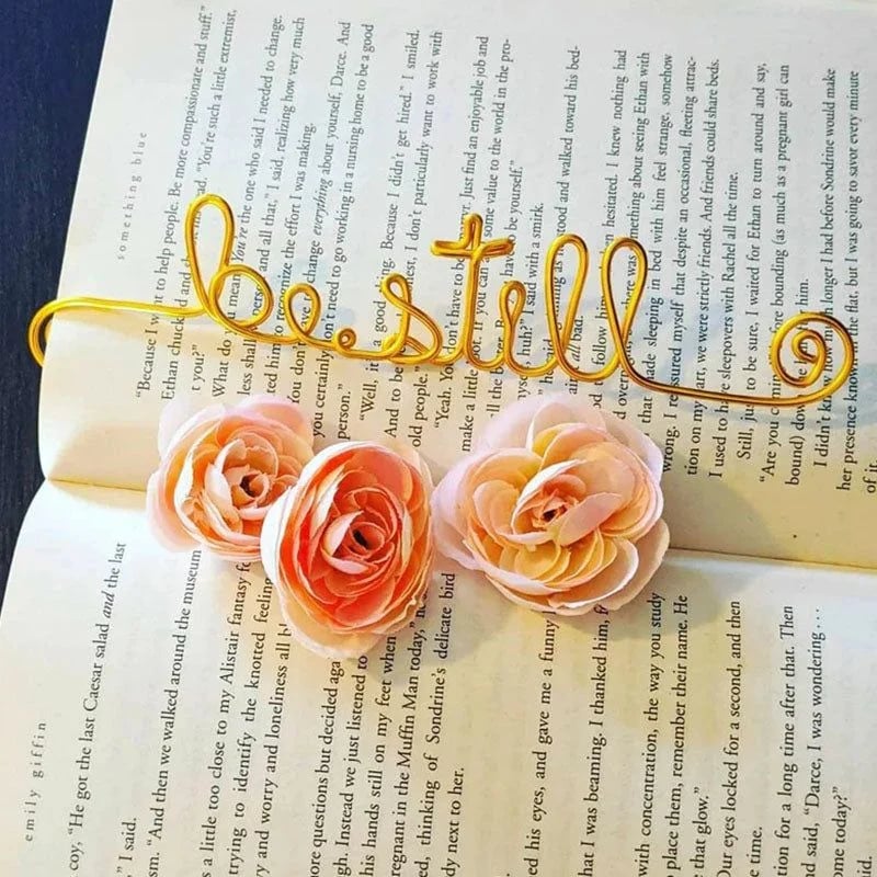 DJIWJDCDA 🔖Unique Handmade Custom Bookmark | 🎁It's a perfect Christmas gift !