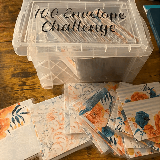 DJIWJDCDA ✉️100 Envelope Challenge Box Set|Easy And fun Way To Save $5,050