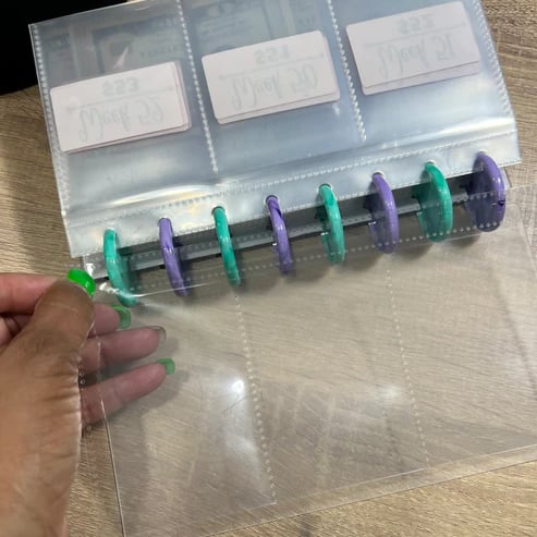 DJIWJDCDA 📒 Savings Binder l 52 Week Savings Challenge