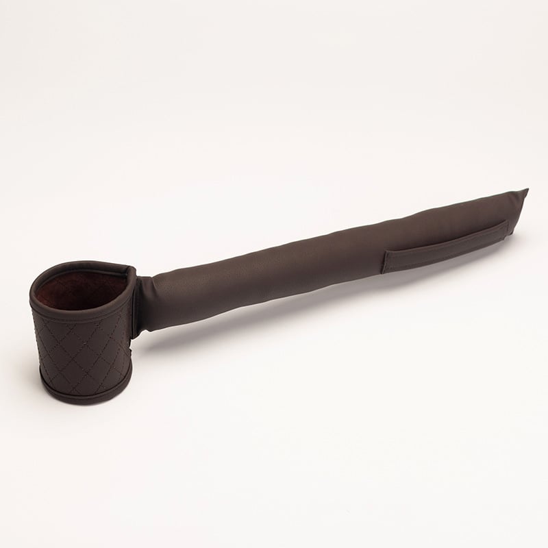 DJIWJDCDA 🚗Car Seat Gap Filler Pad Leather Console Side Pocket Organizer With One Cup🚗