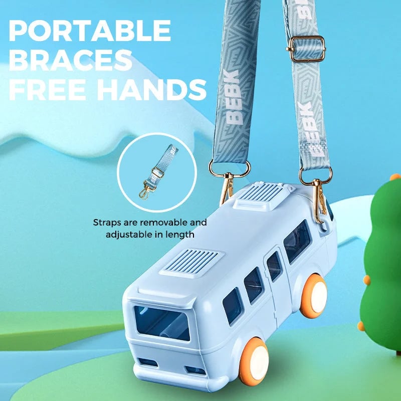 DJIWJDCDA Portable Water Cup in Bus Shape