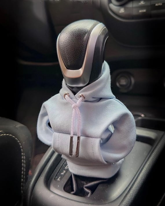DJIWJDCDA Hoodie Car Gear Shift Cover