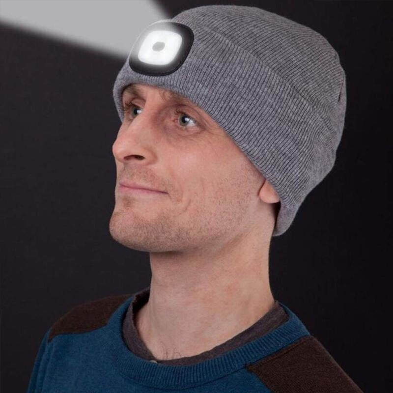(Christma Hot Sale- 50% OFF) Led Knitted Beanie Hat