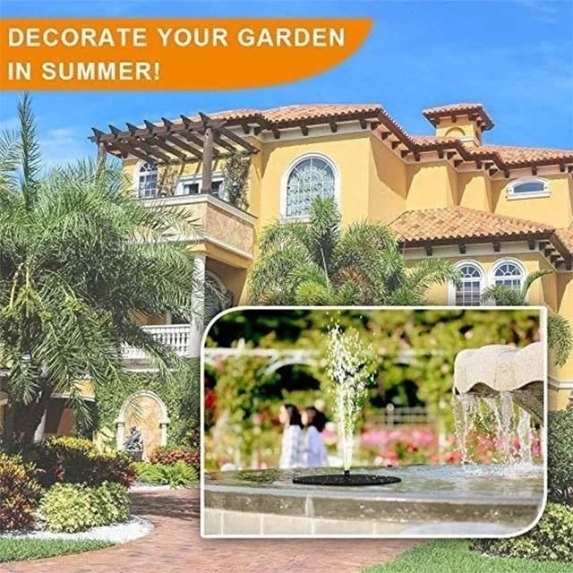 DJIWJDCDA LAST DAY 60% OFF🔥Solar-Powered Bird Fountain Kit