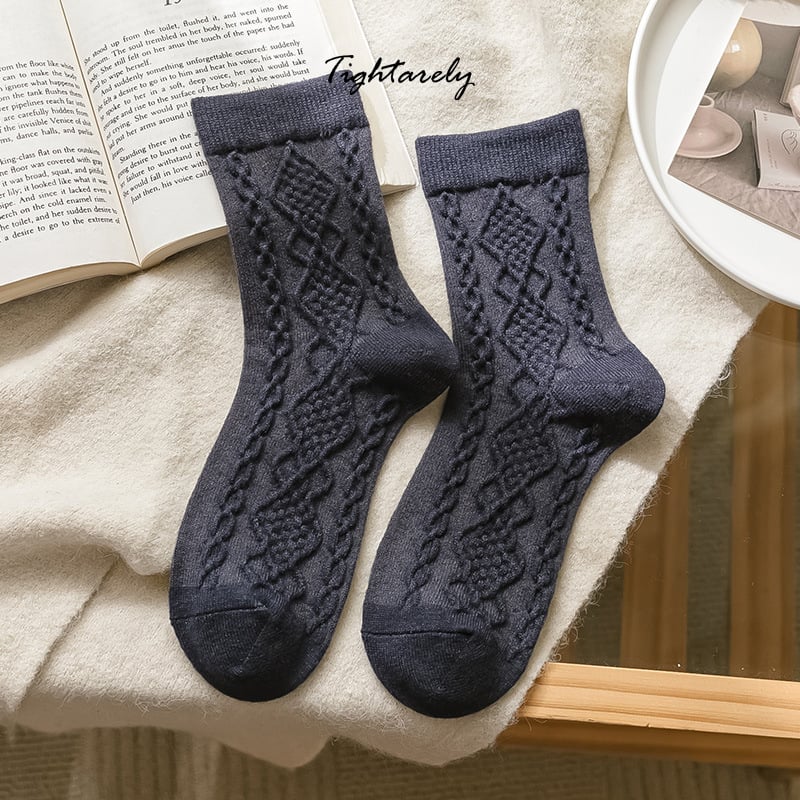 DJIWJDCDA Vintage Embroidered Floral Women Socks(🎁New Year Sale)-P*