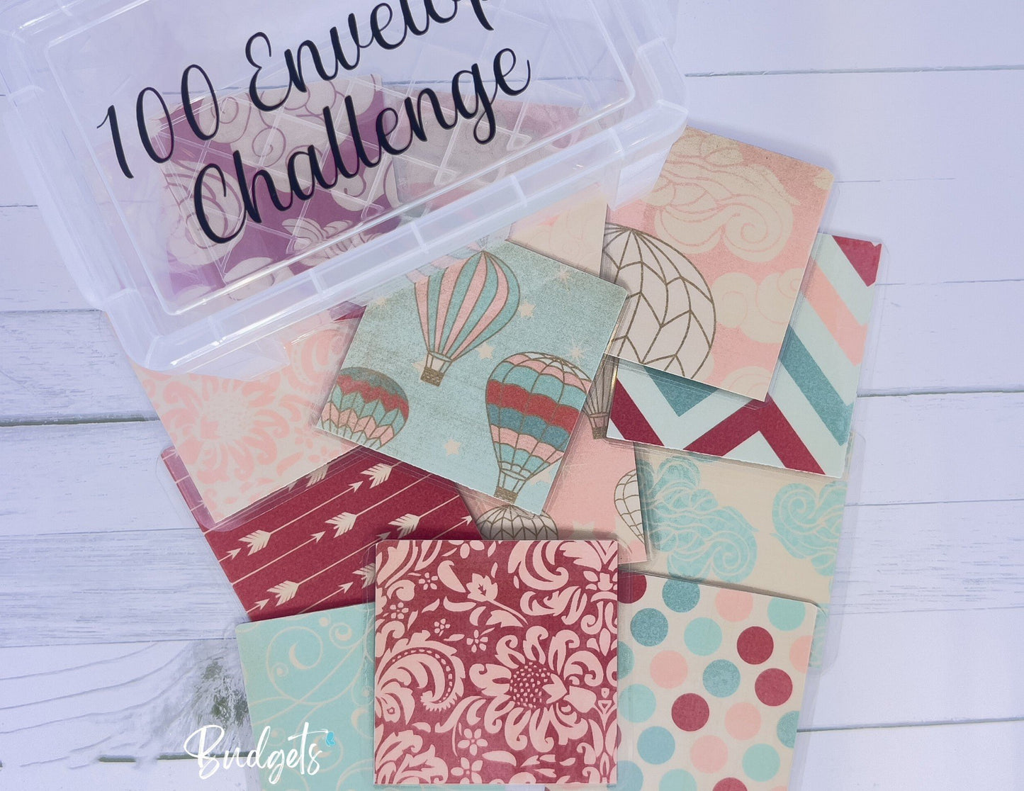 DJIWJDCDA ✉️100 Envelope Challenge Box Set|Easy And fun Way To Save $5,050