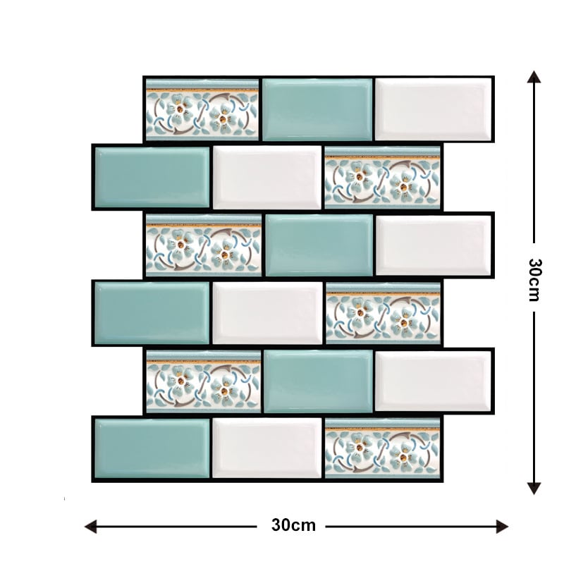DJIWJDCDA 3D Peel and Stick Wall Tiles
