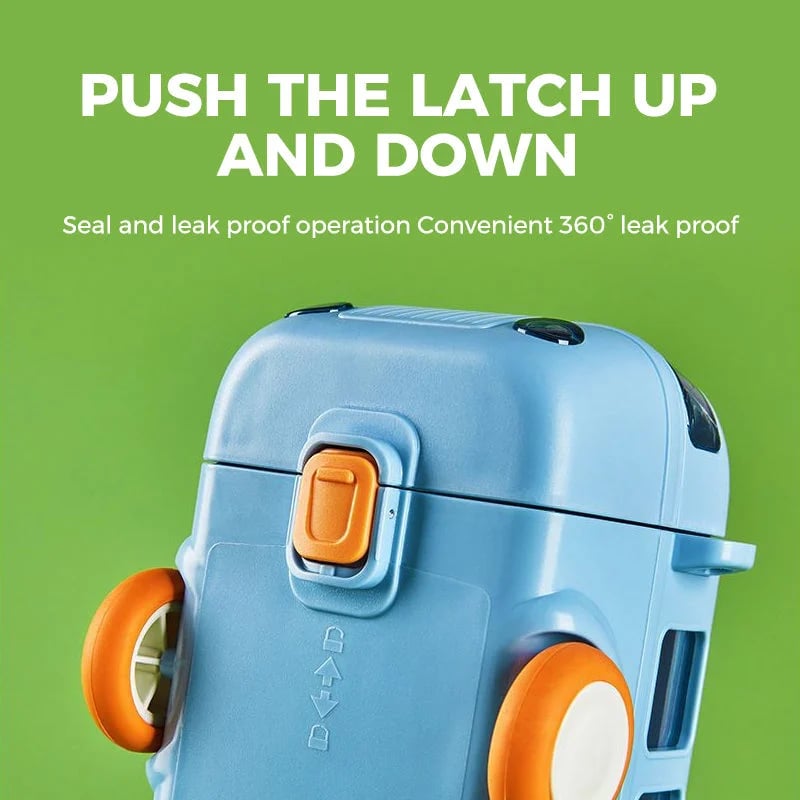 DJIWJDCDA Portable Water Cup in Bus Shape