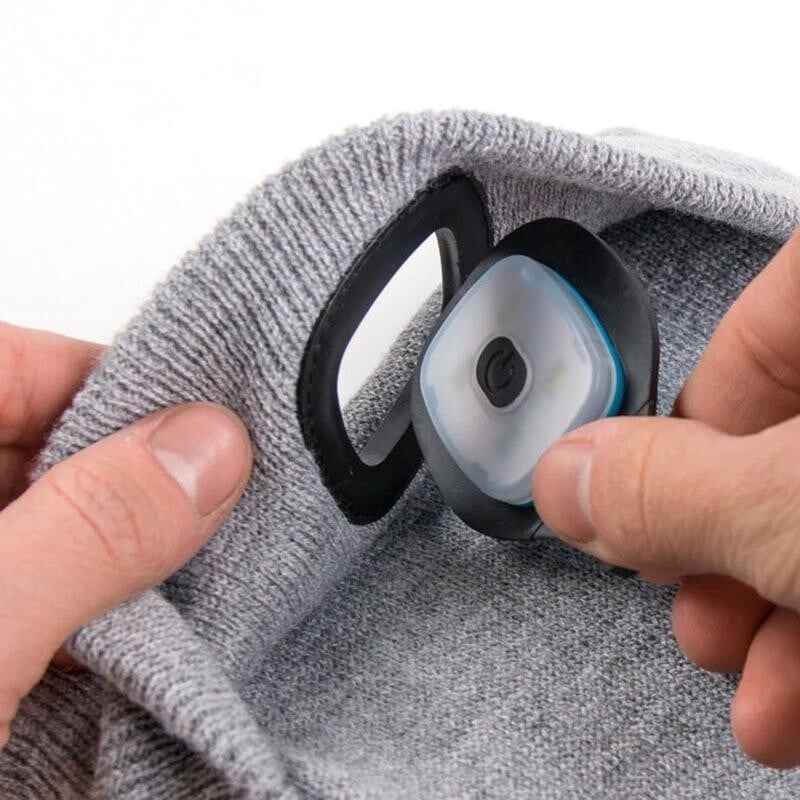 (Christma Hot Sale- 50% OFF) Led Knitted Beanie Hat