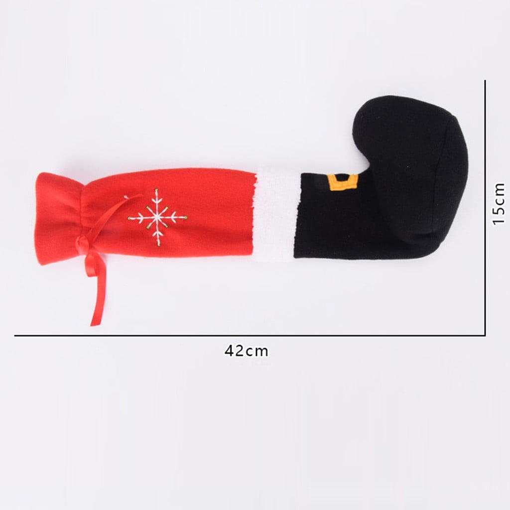 DJIWJDCDA 🎅Christmas Chair Leg Covers (Santa Boot Design)🎄
