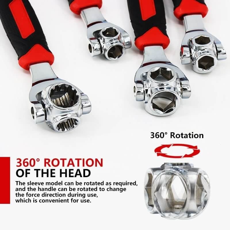 DJIWJDCDA Multifunctional socket wrench🔧