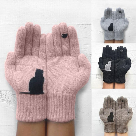 DJIWJDCDA 🔥Last Day 50% OFF🔥Cat Fan Cotton Gloves