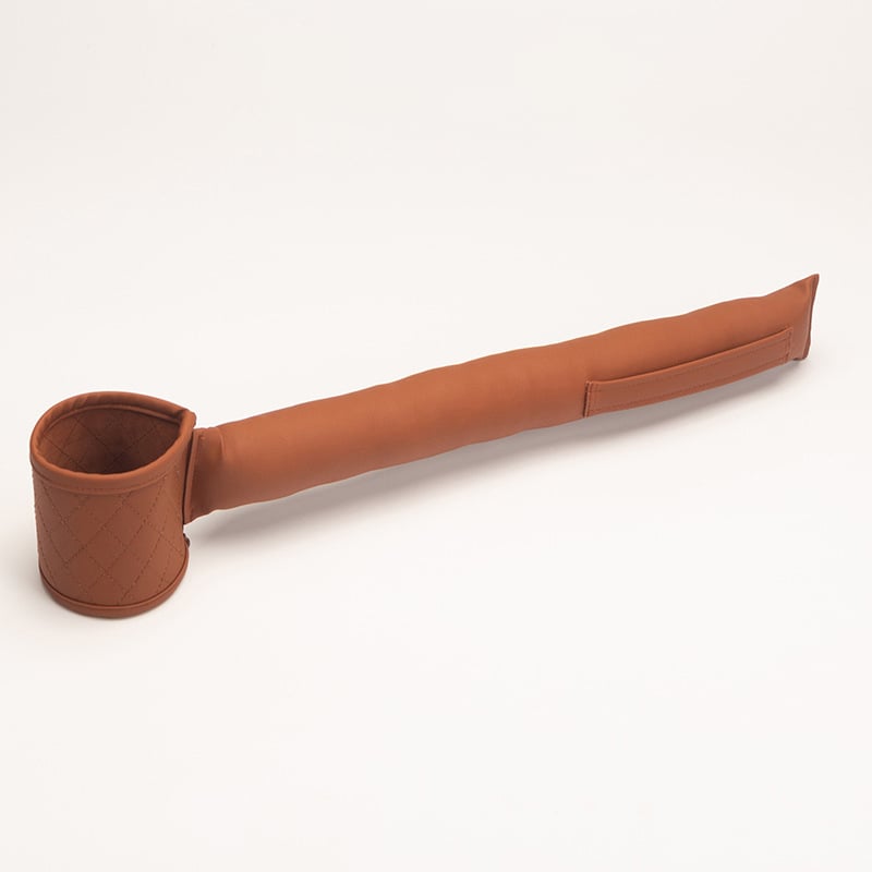 DJIWJDCDA 🚗Car Seat Gap Filler Pad Leather Console Side Pocket Organizer With One Cup🚗