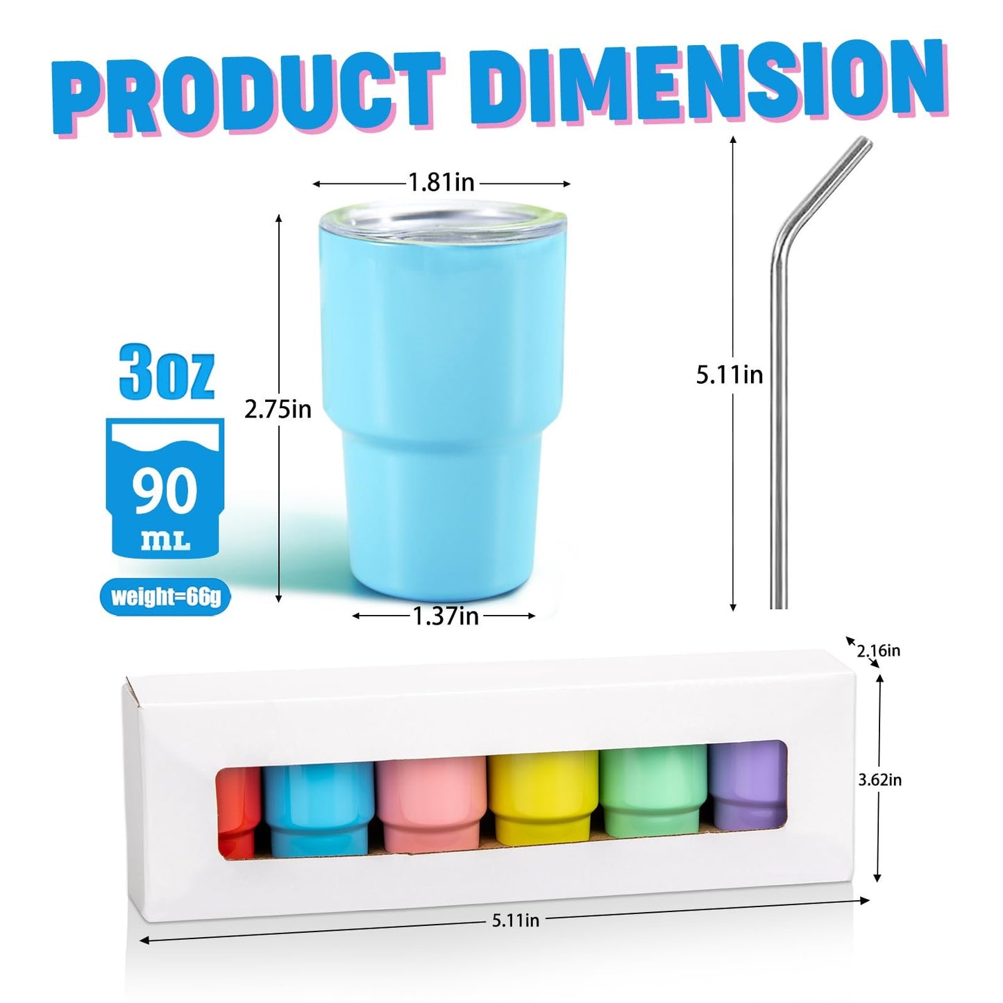 Mini Tumbler Shot Glass